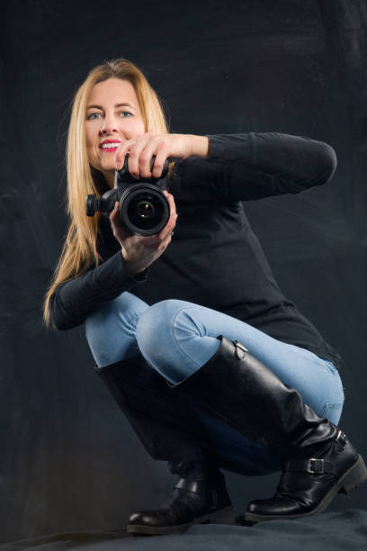 istock Professional Photographer Self Portrait 640895140