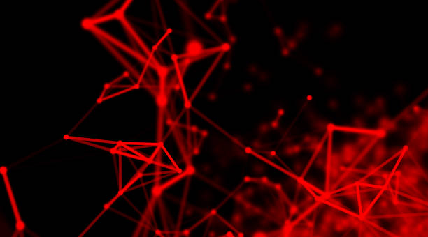 istock Abstract geometry surfaces, lines and points background, Used as digital wallpaper and technology background. 640900552