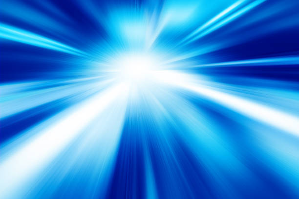 istock Abstract image of high speed on the road at night 640906276