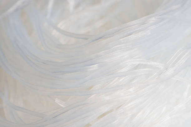 istock Mung bean vermicelli or cellophane noodles, a transparent thread-like noodle made from dried mung bean paste for use in traditional Asian cuisine 640908924