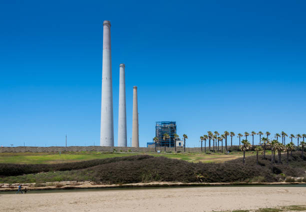 istock Hadera River Park next to Orot Rabin power station 640913708