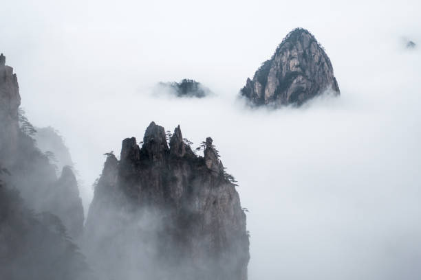 istock Mountain Huangshan scenery. 640926276