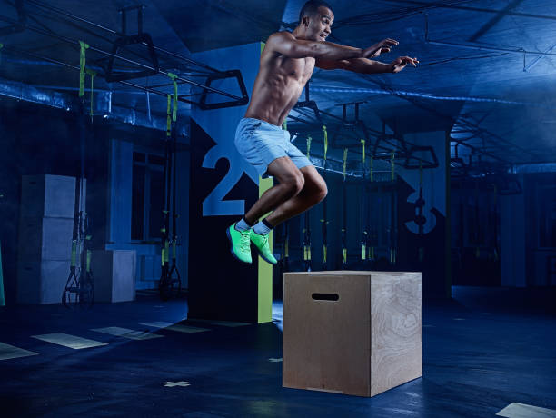 istock Male athlete in action 640929246