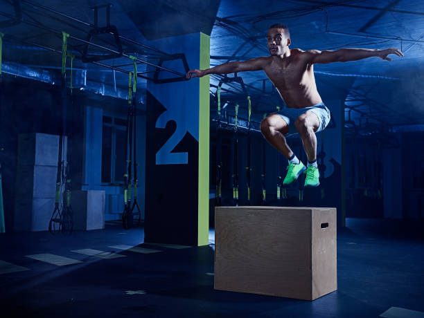 istock Male athlete in action 640929254