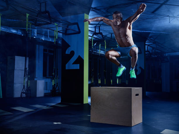 istock Male athlete in action 640929280