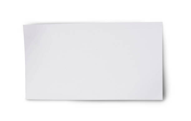 istock White blank sheet of paper for correspondence 640930332