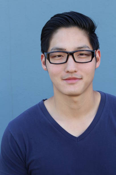 istock Handsome Asian man with glasses 640930354