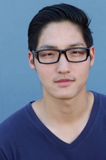 istock Handsome Asian man with glasses 640930890