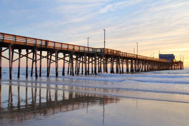 istock Newport Beach Pier at the sunset - USA 640933150