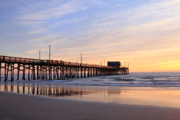 istock Newport Beach Pier at the sunset - USA 640933174