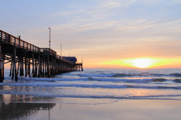 istock Newport Beach Pier at the sunset - USA 640933176