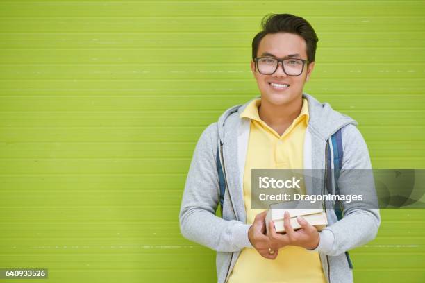 Joyful Student Stock Photo - Download Image Now - Vietnam, Wall - Building Feature, Teenage Boys