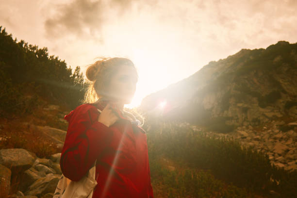 Woman in the Rila Mountains