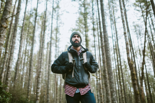 istock Man Hiking Mountain Trail 640951256