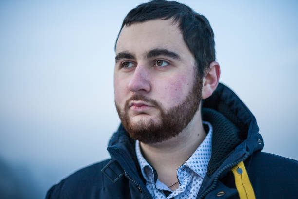 istock Portrait of a young thoughtful man 640960320