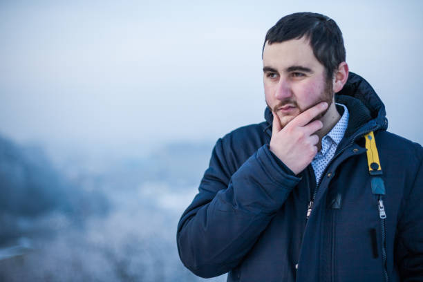 istock Portrait of a young concentrated man 640960352