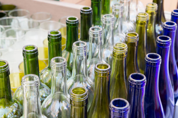 istock lot a Colorful bottles green white yellow blue 640967698