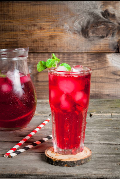istock Summer iced drink - tea or juice 640975998