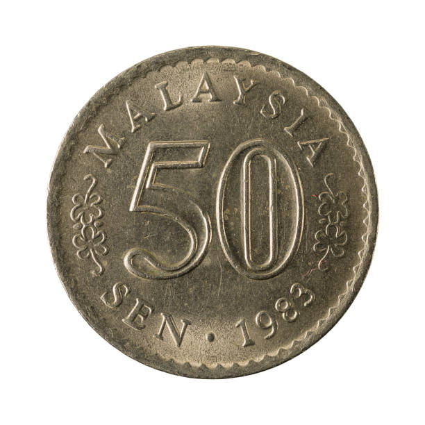 istock 50 malaysian sen coin (1983) obverse isolated on white background 640980560