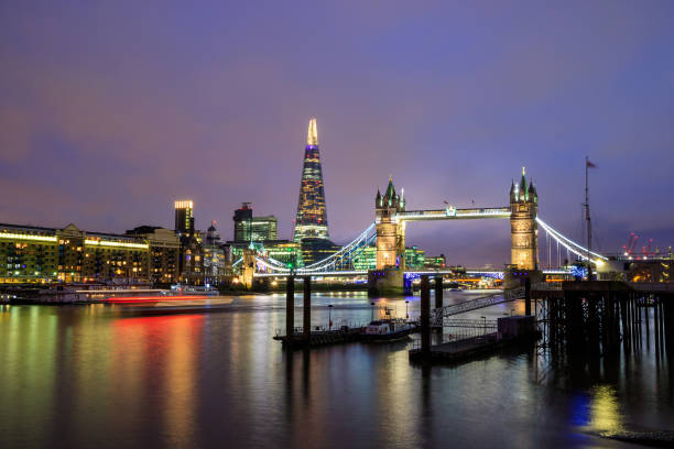 istock London skyline with Tower Bridge at twilight 640983132