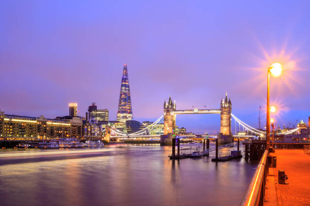 istock London skyline with Tower Bridge at twilight 640983198