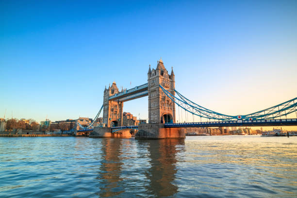 istock London skyline with Tower Bridge at twilight 640983200