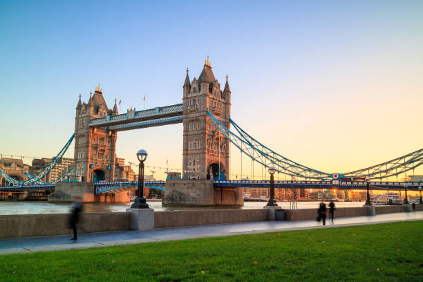 istock London skyline with Tower Bridge at twilight 640984314