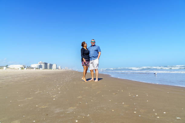 istock Senior couple at the beach 640985978