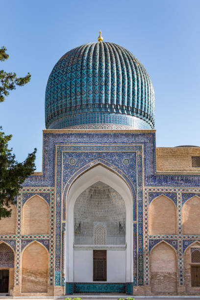 istock Gur-E Amir Mausoleum, in Samarkand, Uzbekistan 640987696