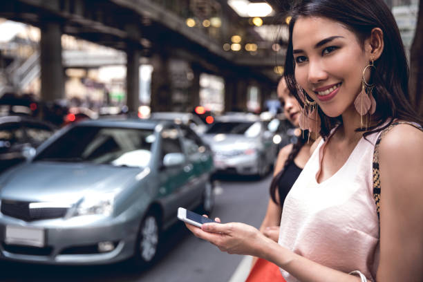 istock Waiting and looking for a taxi ride 640991704