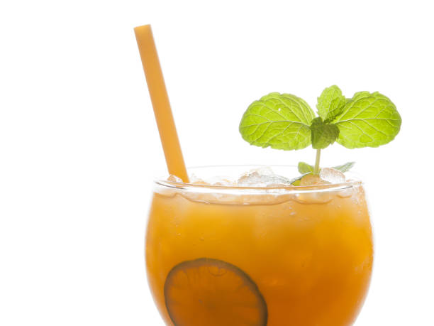 istock oranges and juice on white background 640992632