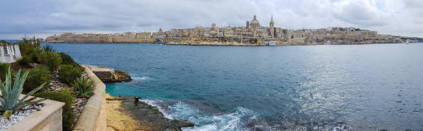 istock view from Sliema to bay and city Valetta / Malta 640996080