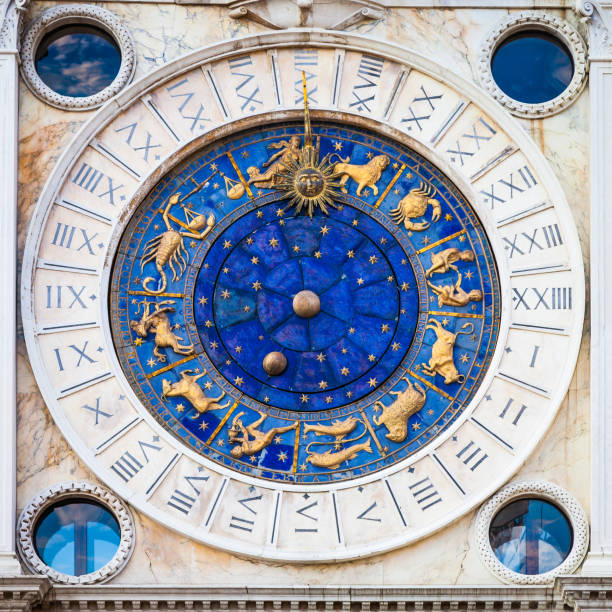 istock Venice, Italy - St Mark's Clocktower detail 640997410