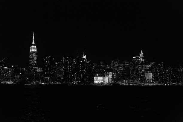 istock NYC night time skyline 640999492