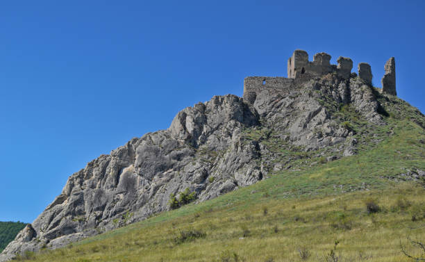 istock Trascau fortress 641002570