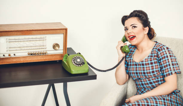 istock Vintage Secretary on the Phone 641013728