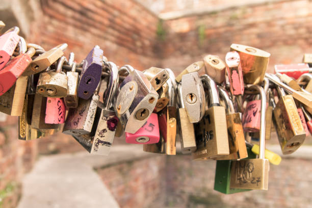 istock Padlocks left by lovers as a promise of love. 641027834