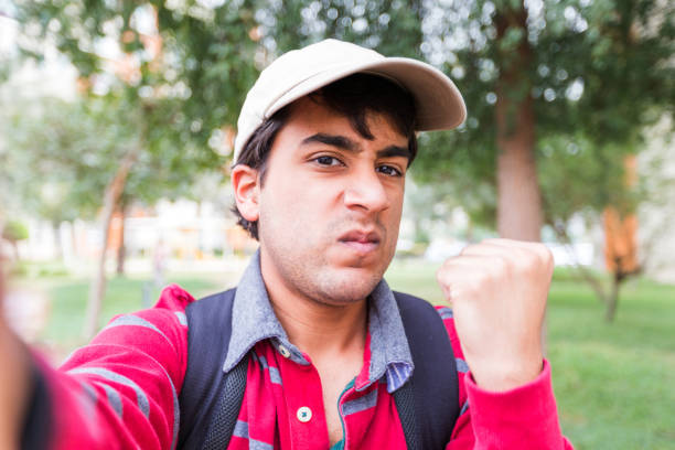 istock Do you want a punch from me? 641030978