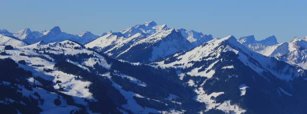 istock Winter landscape in Vaud Canton, Switzerland 641034928