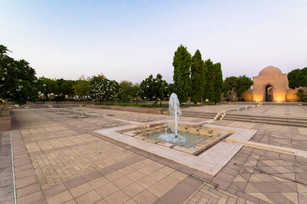 istock Garden at Sultan Qaboos Grand Mosque 641037732