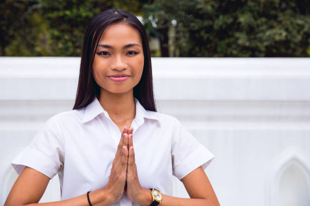 istock Thai student portrait in University uniform in Bangkok 641040360