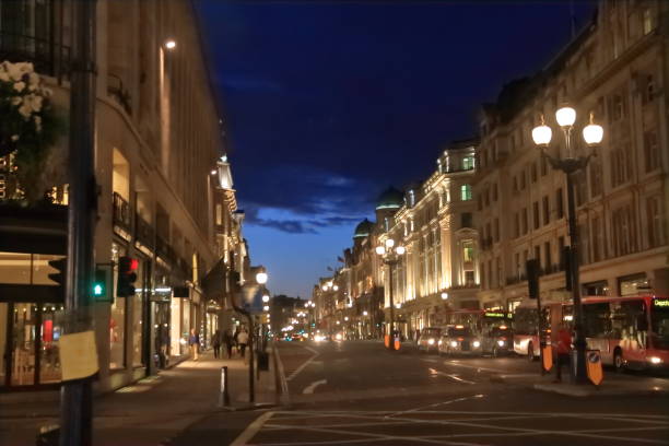 istock Regent street by night - London - UK 641042204