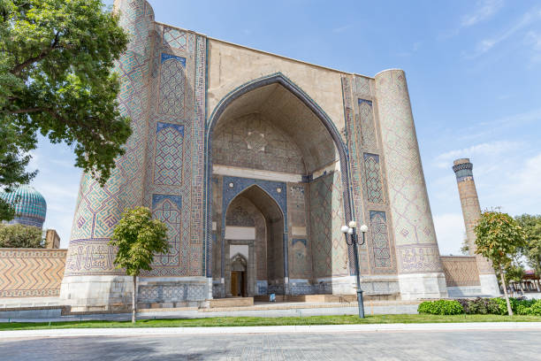istock Bibi-Khanym Mosque in Samarkand, Uzbekistan 641045342
