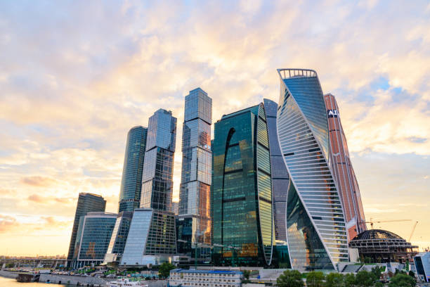 istock Skyscrapers of Moscow 641054912