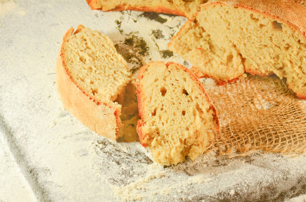 istock Freshly baked traditional bread 641057212