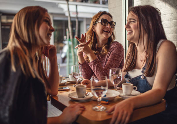 istock Friends at the cafe 641059074