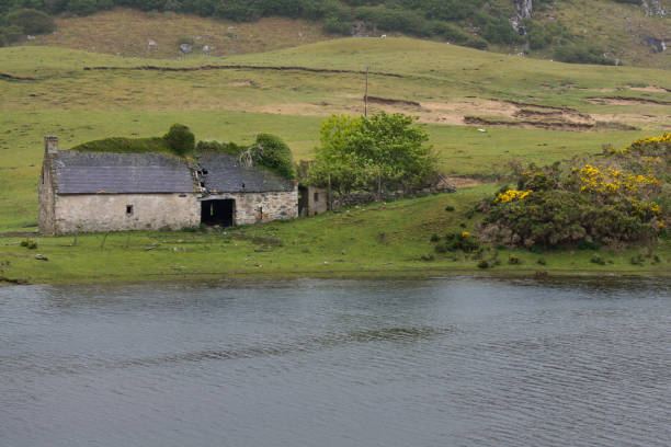 istock Old barn along the Naver River in North Scotland. 641068158