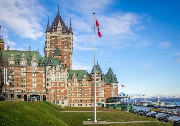 istock Frontenac Castle - Quebec City, Quebec, Canada 641074022