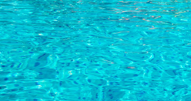 istock Swimming pool blue water ripple texture background 641076834