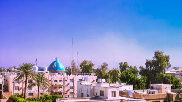 istock Panorama view to Baghdad, Iraq 641077882